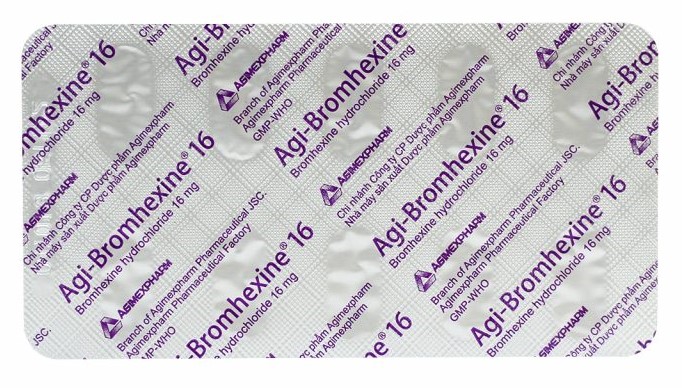 Cách sử dụng của thuốc Agi Bromhexine 16