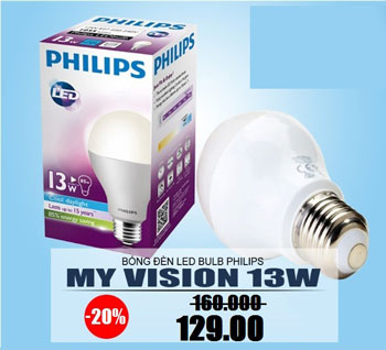 Đèn led Philips 9W-Led MyVision