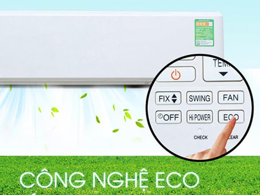 Nút tiết kiệm điện trên remote máy lạnh là nút nào?